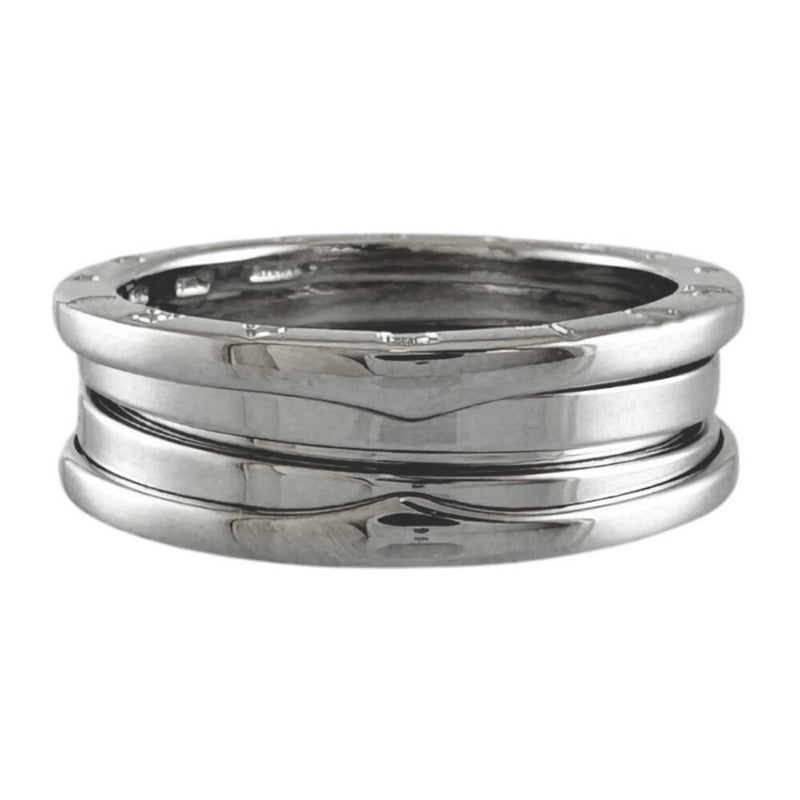 Bvlgari B.Zero1 Silver White Gold (18K) Band Ring (Pre-Owned)