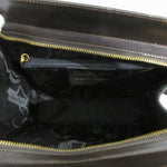 Salvatore Ferragamo Black Leather Shoulder Bag (Pre-Owned)