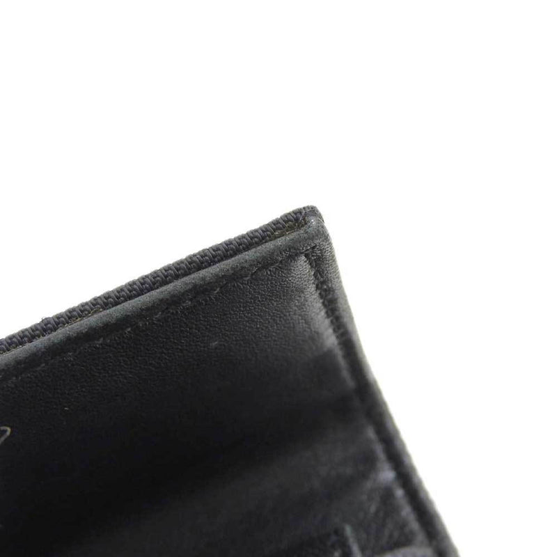 Fendi Black Canvas Wallet (Tri-Fold) (Pre-Owned)