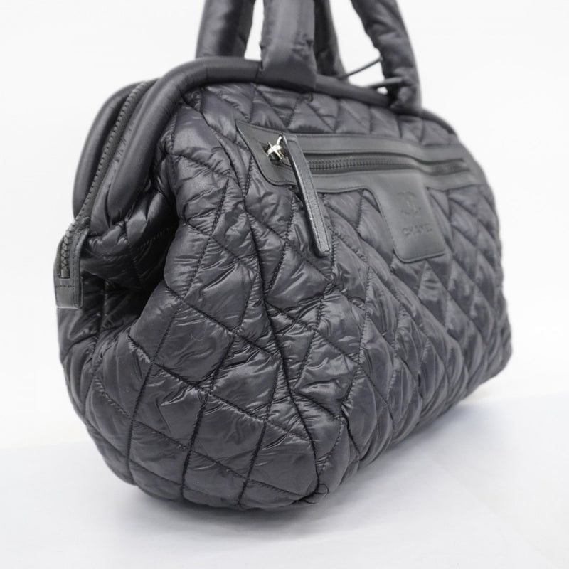 Chanel Black Nylon Handbag (Pre-Owned)