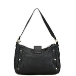 Bvlgari Black Leather Shoulder Bag (Pre-Owned)