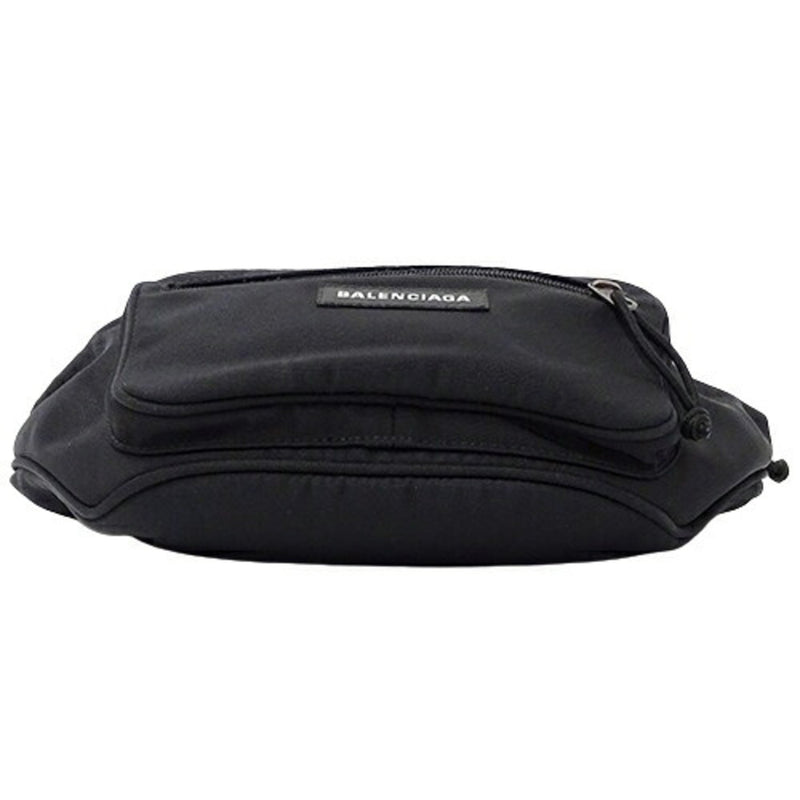 Balenciaga Black Nylon Fanny Pack Sling Bag (Pre-Owned)