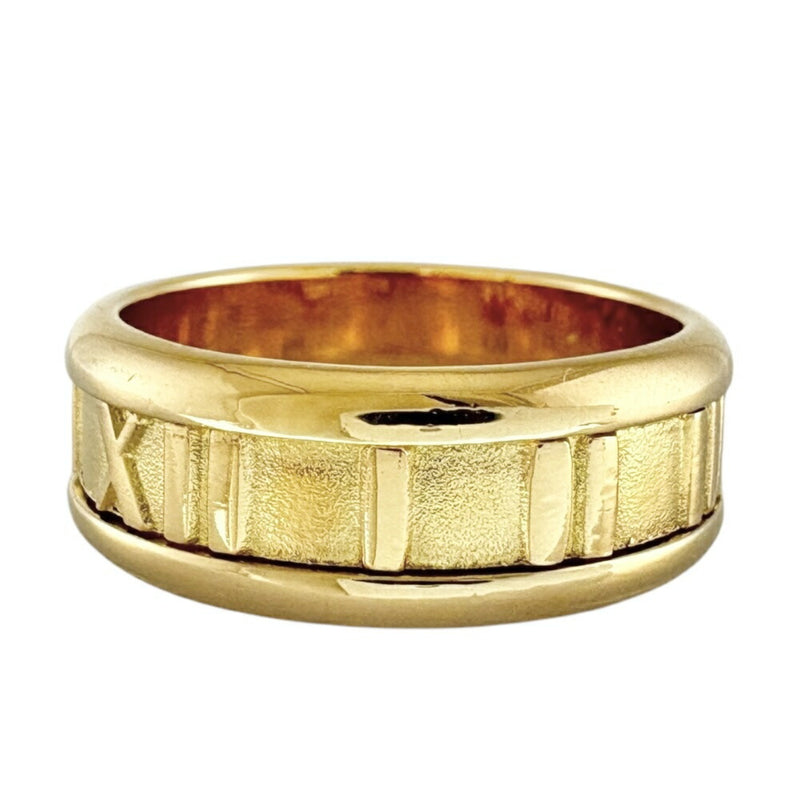 Tiffany Atlas Gold Yellow Gold (18K) Band Ring (Pre-Owned)