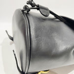 Salvatore Ferragamo Black Leather Backpack (Pre-Owned)