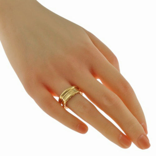 Bvlgari Yellow Gold Yellow Gold (18K) Band Ring (Pre-Owned)