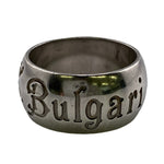 Bvlgari Silver Silver 925 Band Ring (Pre-Owned)