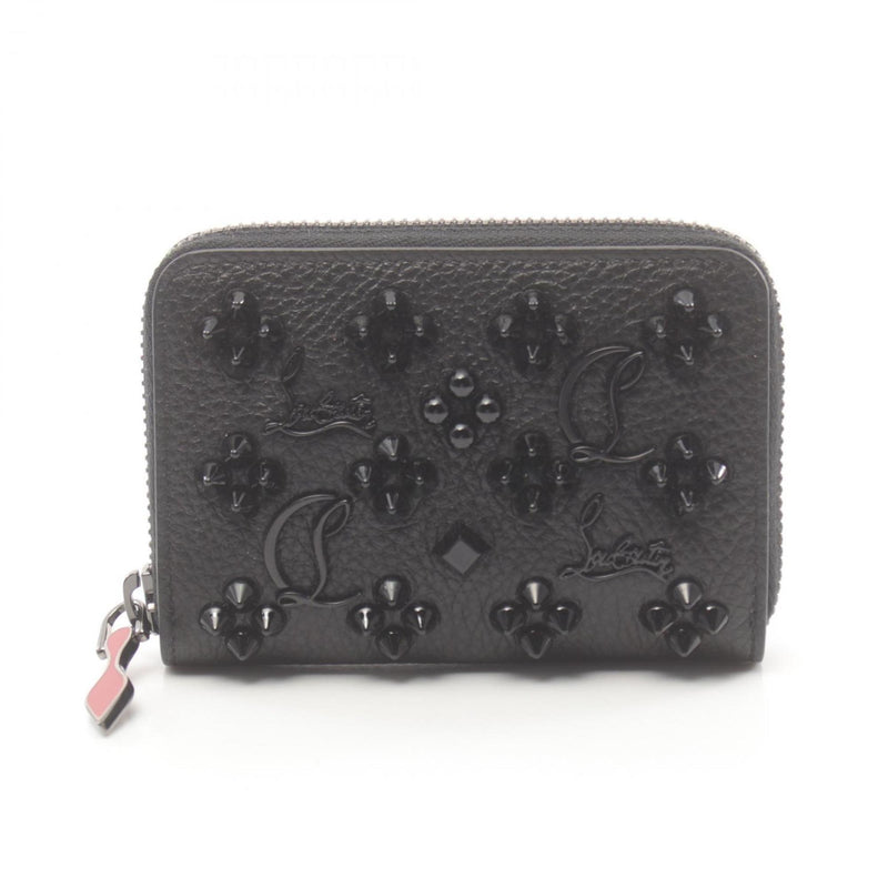 Christian Louboutin Black Leather Coin Purse/Coin Case