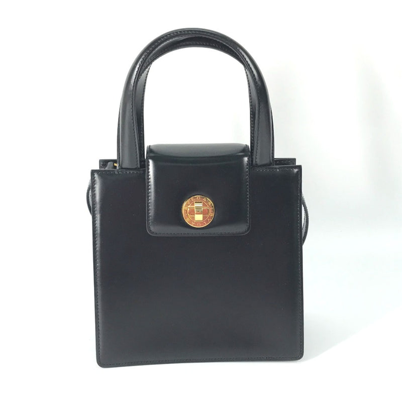 Bvlgari Black Leather Handbag (Pre-Owned)