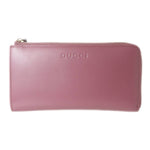 Gucci Pink Leather Long Wallet (Bi-Fold) (Pre-Owned)