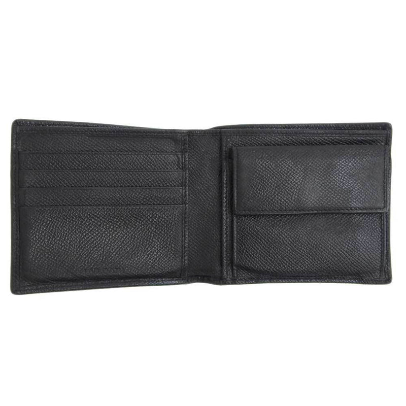 Bvlgari Black Leather Wallet (Bi-Fold) (Pre-Owned)