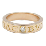 Bvlgari Clear Pink Gold (18K) Band Ring (Pre-Owned)