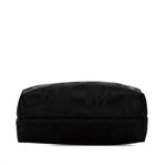 Salvatore Ferragamo Black Nylon Leather Pouch (Pre-Owned)