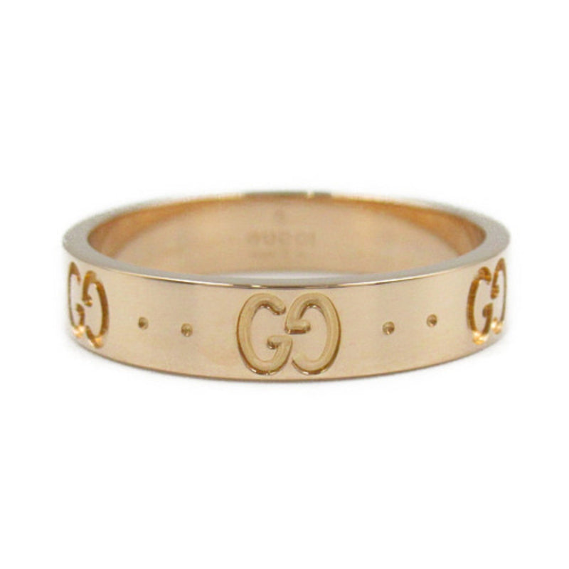 Gucci Gold Pink Gold (18K) Band Ring (Pre-Owned)