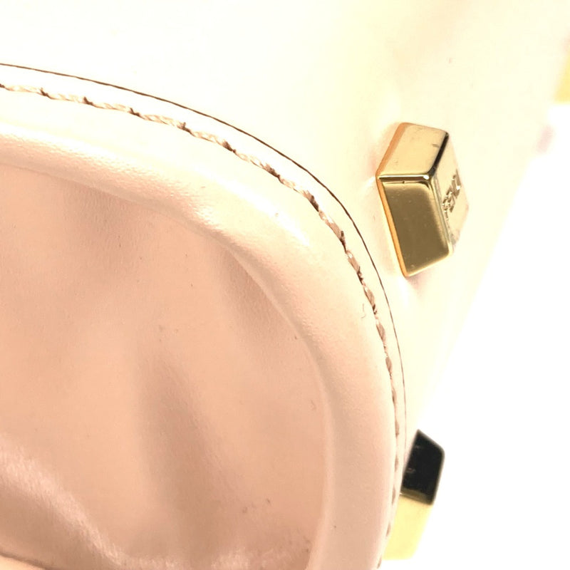 Fendi Beige Leather Handbag (Pre-Owned)