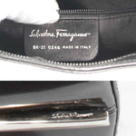 Salvatore Ferragamo Black Leather Shoulder Bag (Pre-Owned)