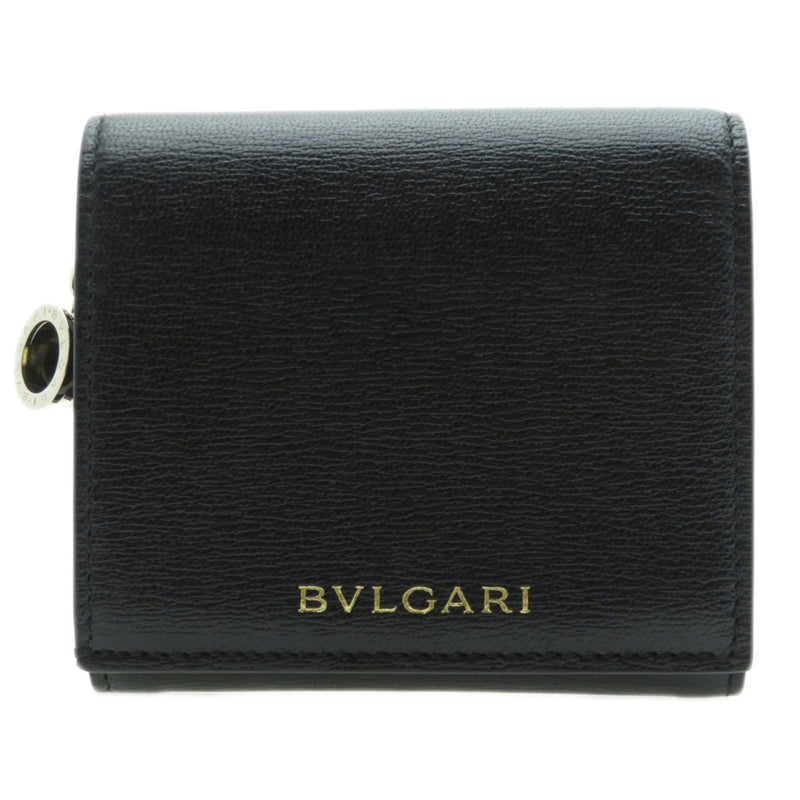 Bvlgari Black Leather Wallet (Bi-Fold) (Pre-Owned)