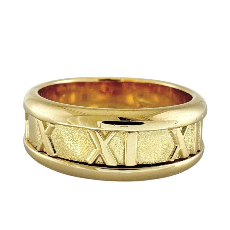 Tiffany Atlas Gold Yellow Gold (18K) Band Ring (Pre-Owned)