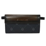 Berluti Black Brown Canvas Leather Fanny Pack (Pre-Owned)