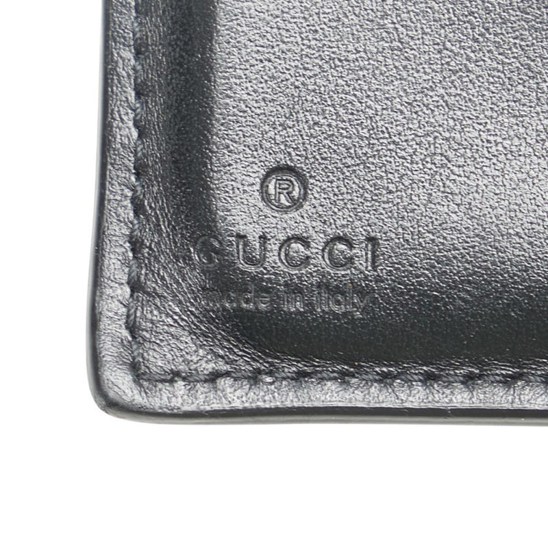 Gucci Black Leather Wallet (Bi-Fold) (Pre-Owned)