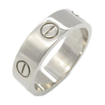 Cartier White Gold White Gold (18K) Band Ring (Pre-Owned)