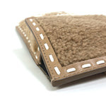 Fendi Beige Fur Leather Pouch (Pre-Owned)