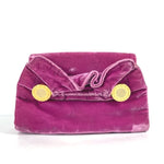 Bvlgari Pink Leather Clutch Bag Pouch (Pre-Owned)