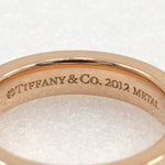 Tiffany Gold Metal Band Ring (Pre-Owned)