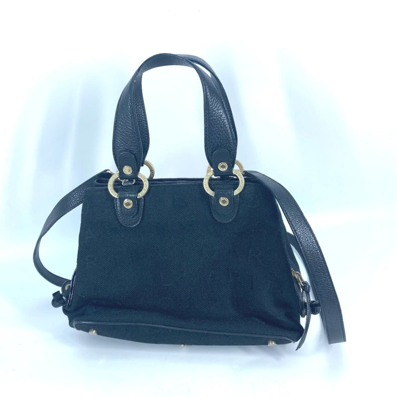 Bvlgari Black Leather Handbag (Pre-Owned)