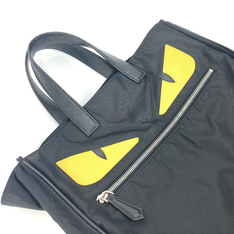 Fendi Black Cloth Tote Bag (Pre-Owned)