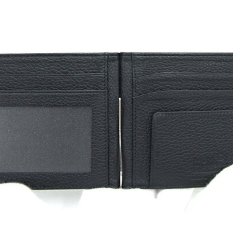 Montblanc Black Leather Bill Wallet (Bi-Fold) (Pre-Owned)