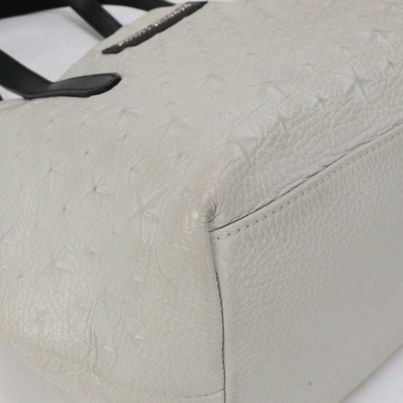 Jimmy Choo White Leather Handbag (Pre-Owned)