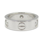 Cartier Clear White Gold White Gold (18K) Band Ring (Pre-Owned)