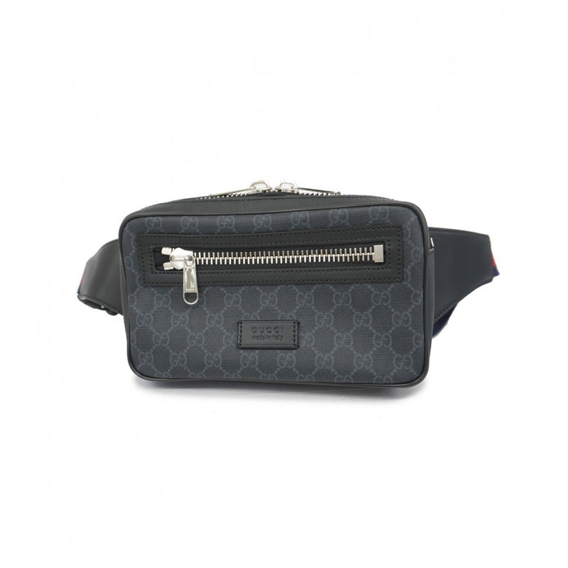 Gucci Black Pvc Fanny Pack (Pre-Owned)