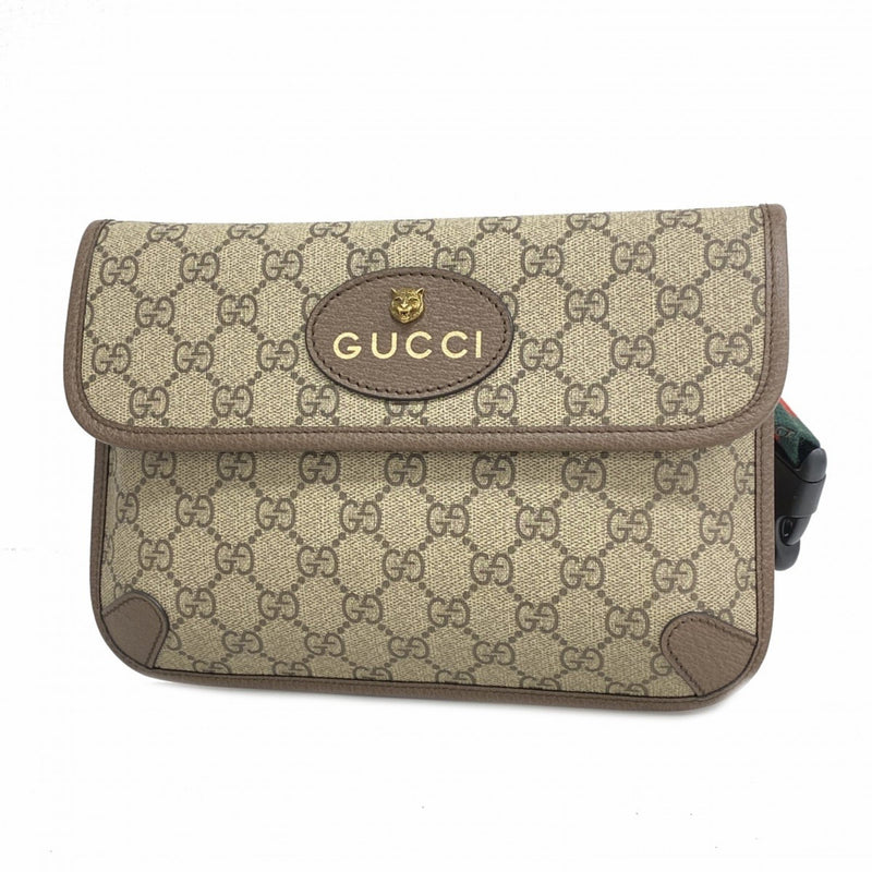 Gucci Brown Pvc Fanny Pack (Pre-Owned)