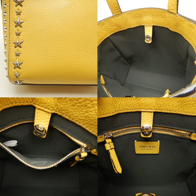 Jimmy Choo Yellow Leather Handbag (Pre-Owned)