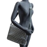 Louis Vuitton Black Monogram Eclipse Shoulder Bag (Pre-Owned)