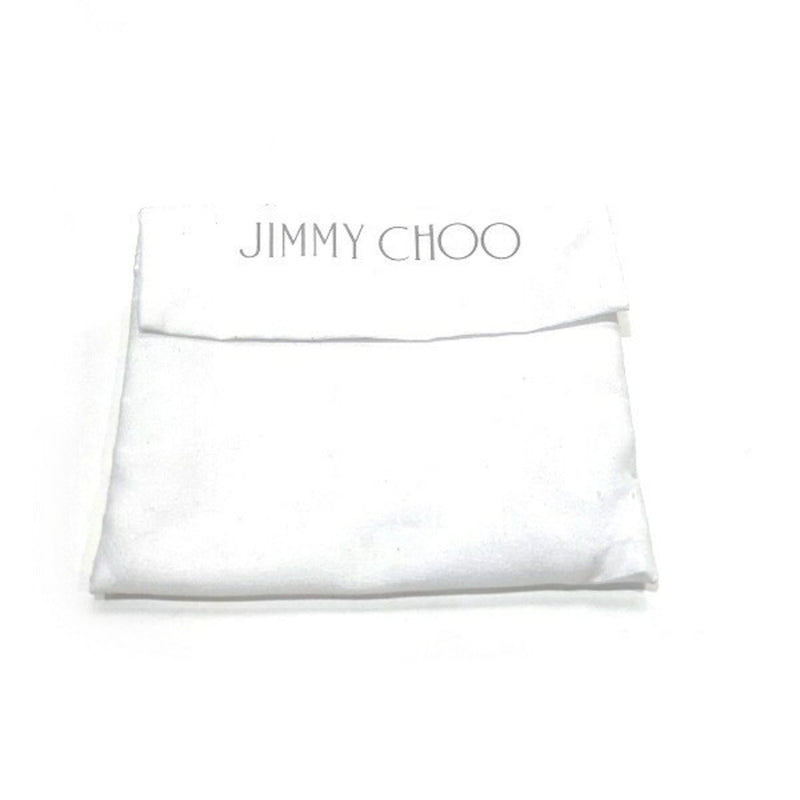 Jimmy Choo Beige Leather Wallet (Tri-Fold) (Pre-Owned)