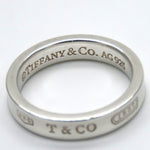 Tiffany Silver Silver 925 Band Ring (Pre-Owned)