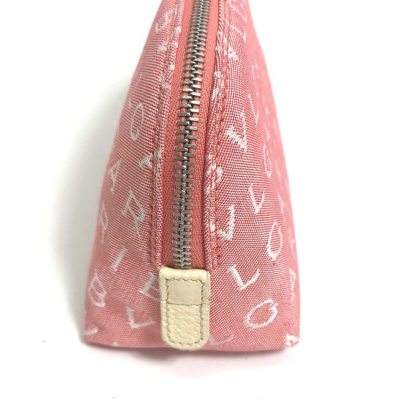 Bvlgari Pink Canvas Pouch (Pre-Owned)