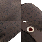 Bvlgari Brown Canvas Handbag (Pre-Owned)