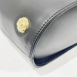 Salvatore Ferragamo Black Leather Handbag (Pre-Owned)