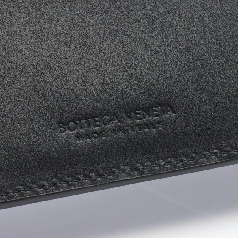 Bottega Veneta Black Leather Coin Purse/Coin Case