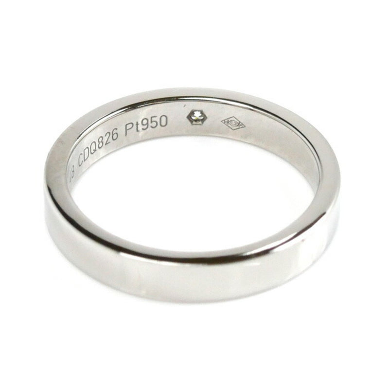 Cartier Platinum Platinum 950 Band Ring (Pre-Owned)