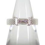 Tiffany Silver Sterling Silver 925 Band Ring (Pre-Owned)