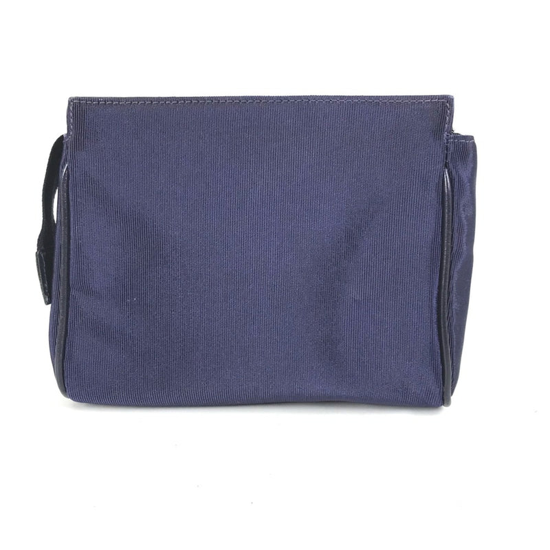 Salvatore Ferragamo Blue Cloth Pouch (Pre-Owned)