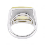 Bvlgari White Gold White Gold (18K) Band Ring (Pre-Owned)