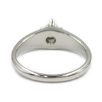 Bvlgari Clear Platinum 950 Band Ring (Pre-Owned)