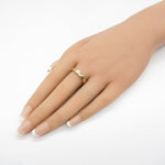 Bvlgari Clear Yellow Gold (18K) Band Ring (Pre-Owned)