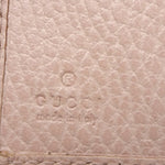 Gucci Pink Leather Wallet (Tri-Fold) (Pre-Owned)