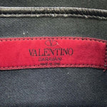 Valentino Garavani Black Leather Shoulder Bag (Pre-Owned)